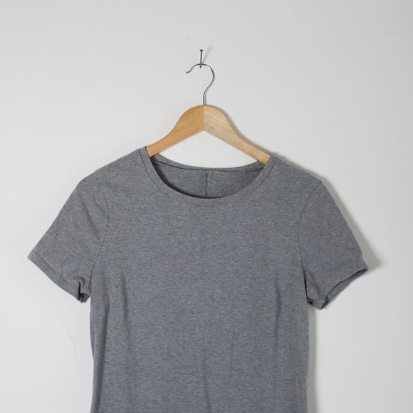 Dark Heather Jersey Dress - Picture 2 of 4